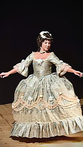 Interprete del gruppo Venus in danza barocca storica da sala